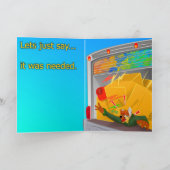 Carte de remerciements (déplacement) (Intérieur)