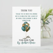 Carte de remerciements des ballons de la partie de (Debout devant)