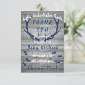 Carte de remerciements des carabines, des rampes e (Debout devant)