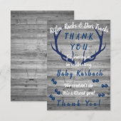 Carte de remerciements des carabines, des rampes e (Devant / Derrière)