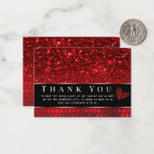 Carte de remerciements des feux de Parties scintil (Devant/Arrière en situation)