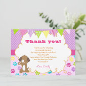 Carte de remerciements des Poches Polka (Debout devant)