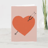 Carte de remerciements des soignants (Devant)