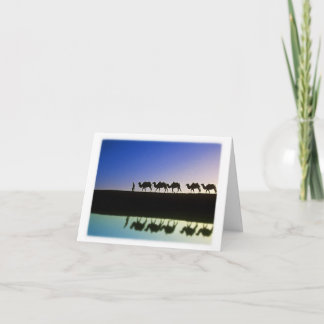 Carte De Remerciements Desert Journey