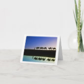 Carte De Remerciements Desert Journey (Devant)