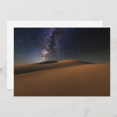Carte De Remerciements Deserts | Gobi Desert, Mongolia (Devant / Derrière)
