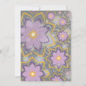 Carte De Remerciements Design floral 10 (Devant)