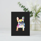 Carte De Remerciements Dessin original de Bulldog (Debout devant)