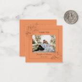 Carte de remerciements d'été Tropical Beach Boho (Devant/Arrière en situation)