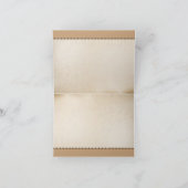 Carte De Remerciements deux hippocampes remerciement de mariage nautique (Intérieur)