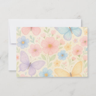 Carte De Remerciements Deux Monogrammes initiaux Black Couple papeterie