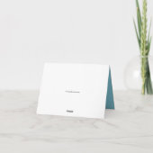 Carte De Remerciements Deux White Swan Wedding Thank (Dos)