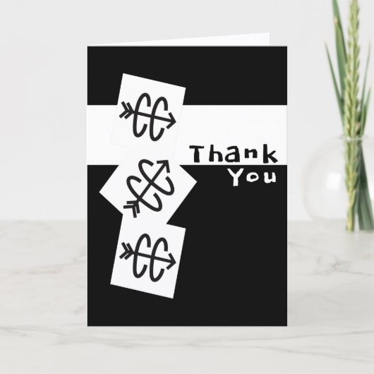 Carte de remerciements d'exécution inter-pays (Devant)