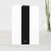 Carte de remerciements d'exécution inter-pays (Dos)