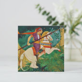 Carte de remerciements d'illustration vintage Cram (Debout devant)