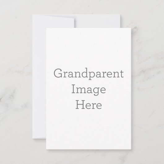 Carte de remerciements simple 8.9 cm x 12.7 cm (Devant)