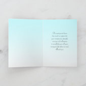 Carte de remerciements d'infirmière ou de médecin (Intérieur)