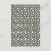 Carte De Remerciements Dinosaur Green & Blue Anniversaire (Dos)