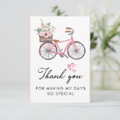 Carte De Remerciements Diplôme (Debout devant)