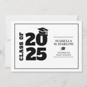 Carte De Remerciements Diplôme Cordelière noire Diplôme (Devant)