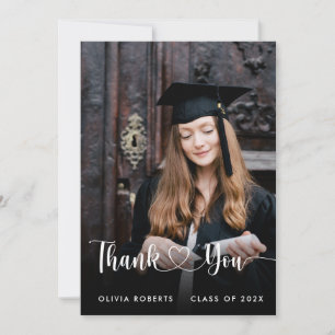 Carte De Remerciements Diplômé de la promotion 202X