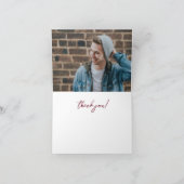 Carte De Remerciements Diplôme de l'Université Elon (Intérieur)