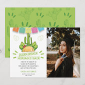 Carte De Remerciements Diplôme Muchas Gracias Fiesta (Devant / Derrière)