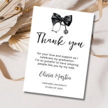 Diplômée infirmière chic Coquette Bow Médical
