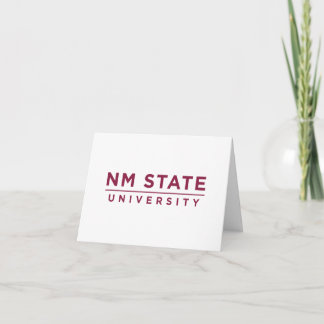 Carte De Remerciements Diplômés de l'Université d'État du Nouveau-Mexique