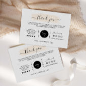 Carte de remerciements, do-it-yourself conception 