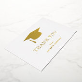 Carte de remerciements d'obtention d'un diplôme d' (Rotation)