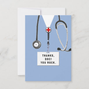 Carte De Remerciements Docteur