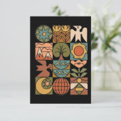 Carte De Remerciements Domaine terrestre (Debout devant)