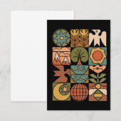 Carte De Remerciements Domaine terrestre (Devant / Derrière)