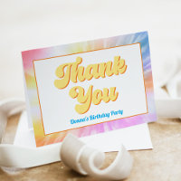 DONNA Retro Font Tie Dye Pool Party Anniversaire