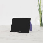 Carte De Remerciements Donut en colère : Frais par patience (Dos)