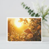 Carte De Remerciements Dormouse à Surrey Hedge Sunrise (Debout devant)