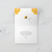 Carte De Remerciements Douce Kawaii Bumble Bee Anniversaire Buzday par (Intérieur)