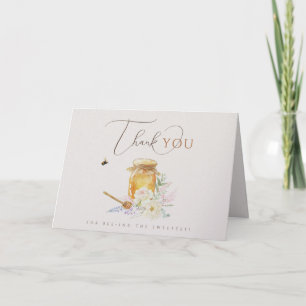Carte De Remerciements Douce petite lune Baby Shower