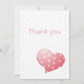 Carte De Remerciements Douce petite souris (Dos)