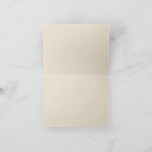 Carte De Remerciements Douche ton amour (Intérieur)