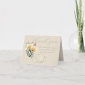 Carte De Remerciements Douche ton amour (Devant)