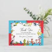 Carte De Remerciements Dr. Seuss - Caractères | ANNIVERSAIRE DE ENFANT (Debout devant)