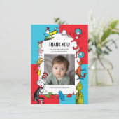 Carte De Remerciements Dr. Seuss - Caractères | ANNIVERSAIRE DE ENFANT (Debout devant)