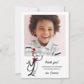 Carte De Remerciements Dr. Seuss Character Confetti | ANNIVERSAIRE DE ENF (Devant)