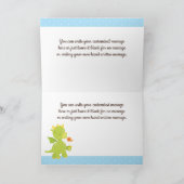 Carte de remerciements Dragon mignon (Intérieur)