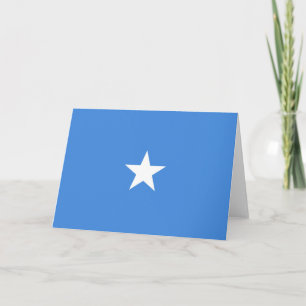 Carte De Remerciements Drapeau de Somalie