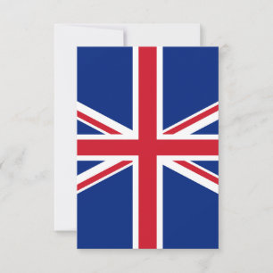 Carte De Remerciements Drapeau du Royaume-Uni