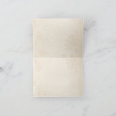 Carte De Remerciements Drapeau Vintage patriotique (Intérieur)