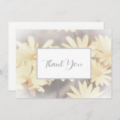 Carte De Remerciements Dreamy Daisies 3 (Devant / Derrière)